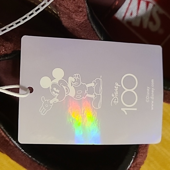 VANS DISNEY VELVET SHOES WOMENS SIZE 9/ MENS SIZE 7.5 new with tag - Picture 7 of 15